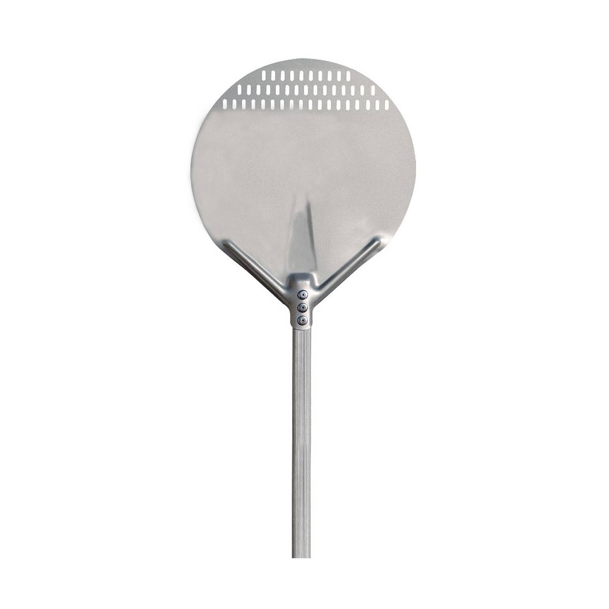 INTEC- Pelle à pizza Ronde Aluminium alimentaire spatule Ø36cm Manche 65 à 120 cm Qualité Professionnelle - Image 1