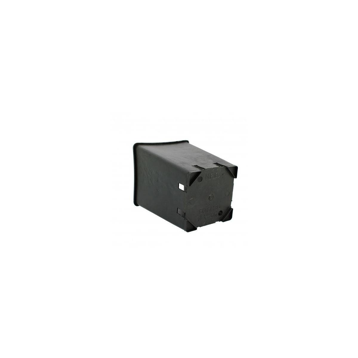 Lot de 20 Pots Carrés Noirs Hauts 3.4L – 15x15x20 cm - Image 3
