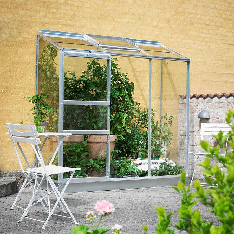 Halls - Serre verre horticole 1,3 m², aluminium - Altan 3, Halls - Image 1