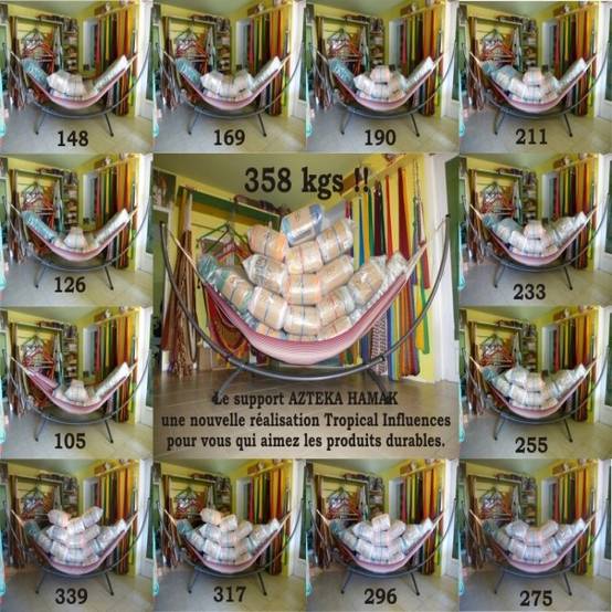 Tropical Hamac - Hamac sur pied Azteka XXL Andalou - Tropical Hamac - Image 9