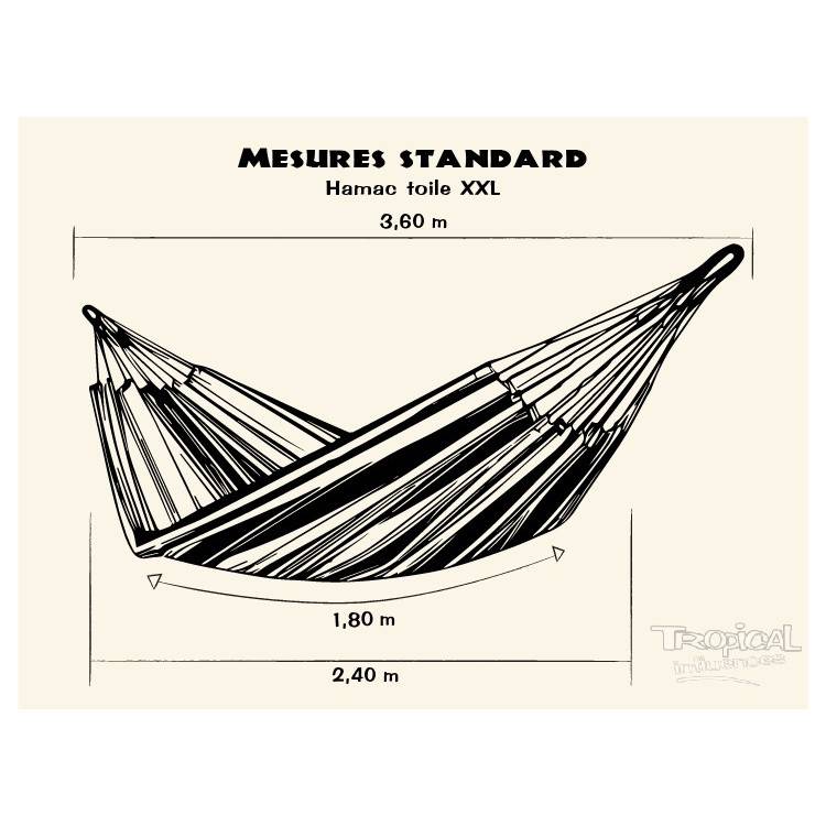 Tropical Hamac - Hamac sur pied Azteka XXL Andalou - Tropical Hamac - Image 7