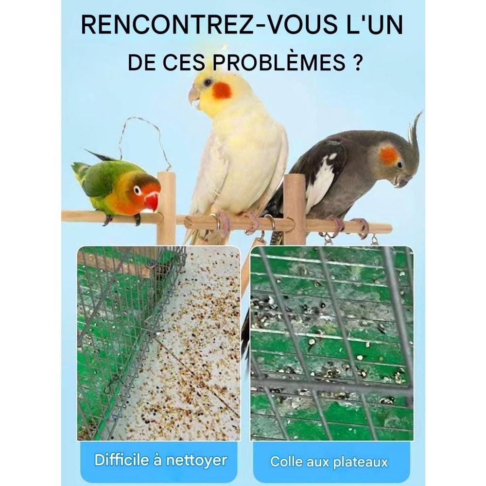 Sacs de doublure pour cages d'oiseaux DtopbuyAge - Image 2