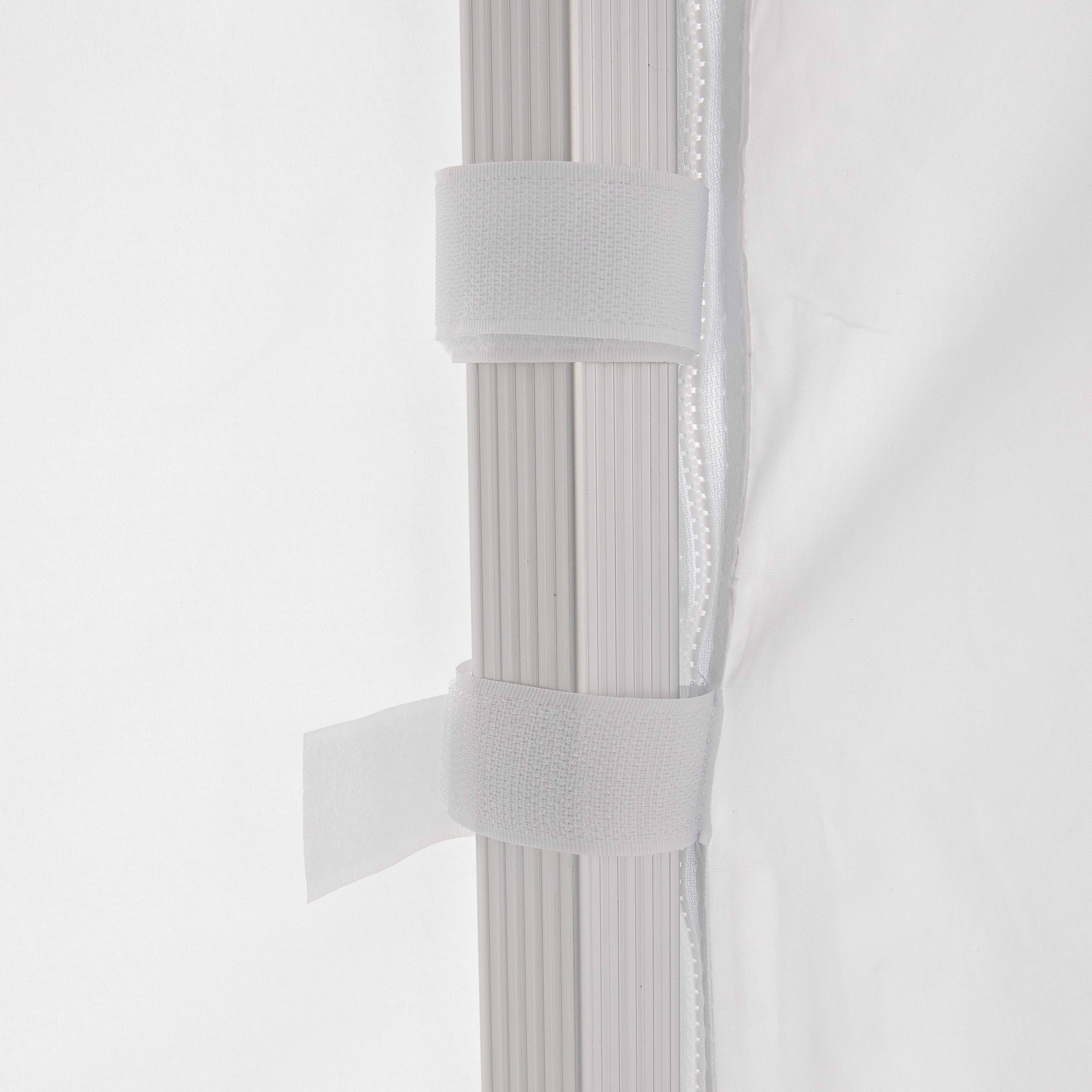 Oviala - Mur fenêtre pour tente pliante pro 40mm 4,5m blanc - Oviala - Image 3