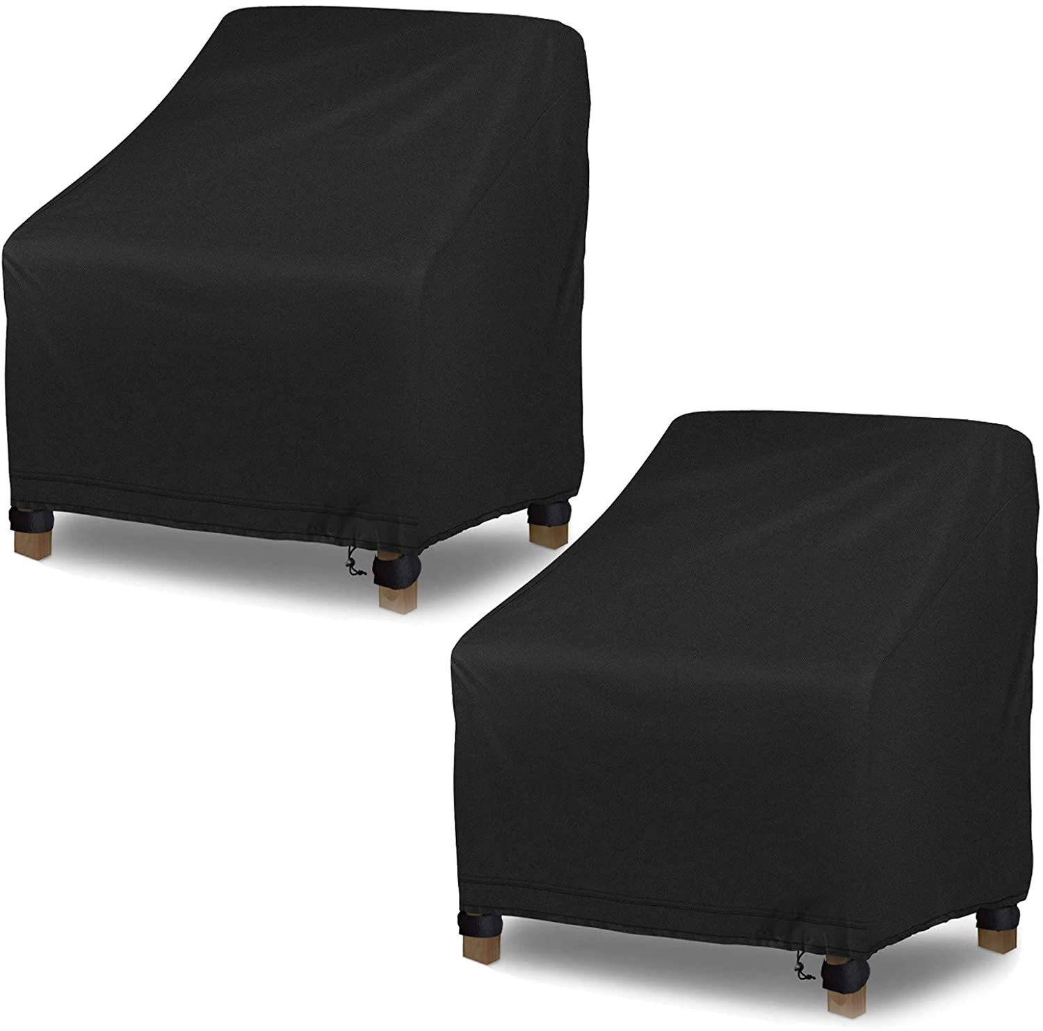 IntiMeg - Housse de Protection pour Chaise de Jardin, Housse Imperméable pour Fauteuil Extérieur, 420D Tissu Oxford, 97*79*74cm-2 pièces IntiMeg - Image 2