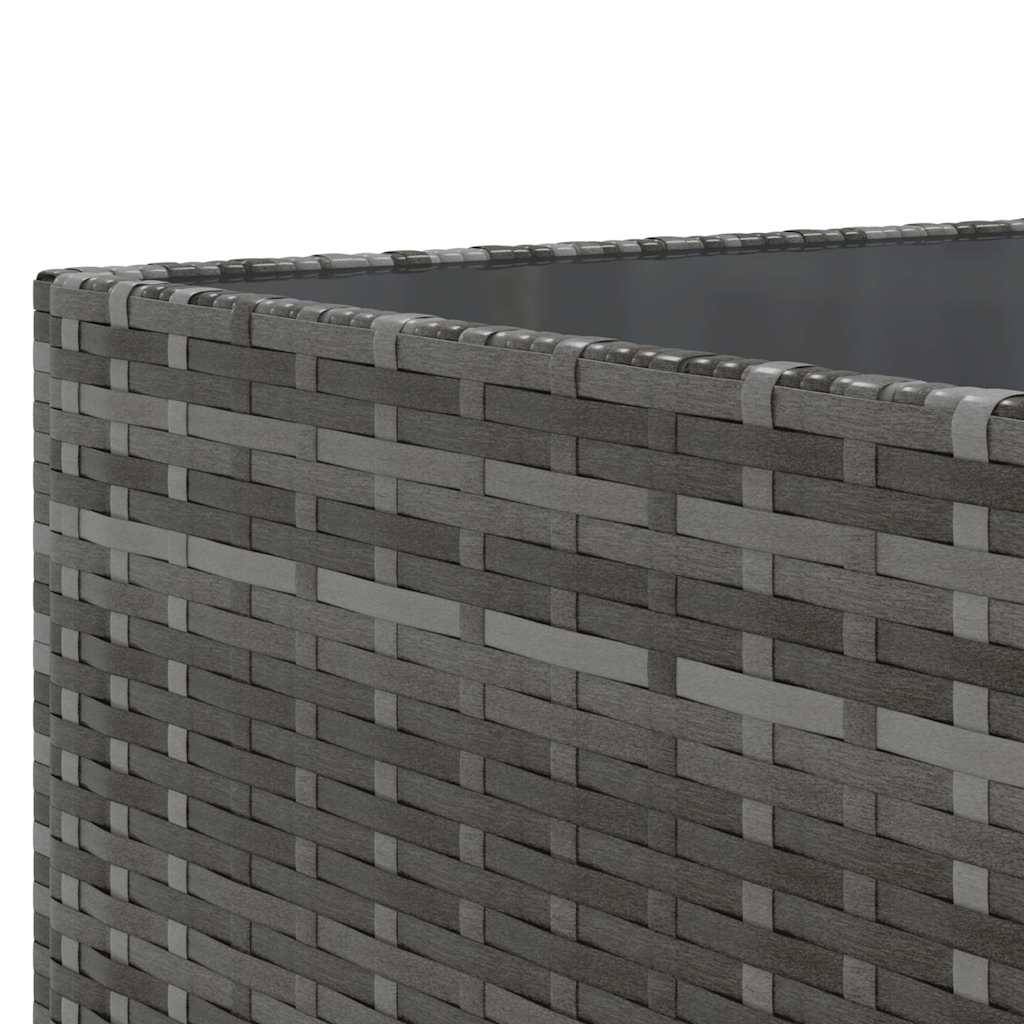 Vidaxl - Salon de jardin 7 pcs avec coussins Gris Résine tressée vidaXL 3308223 - Image 6