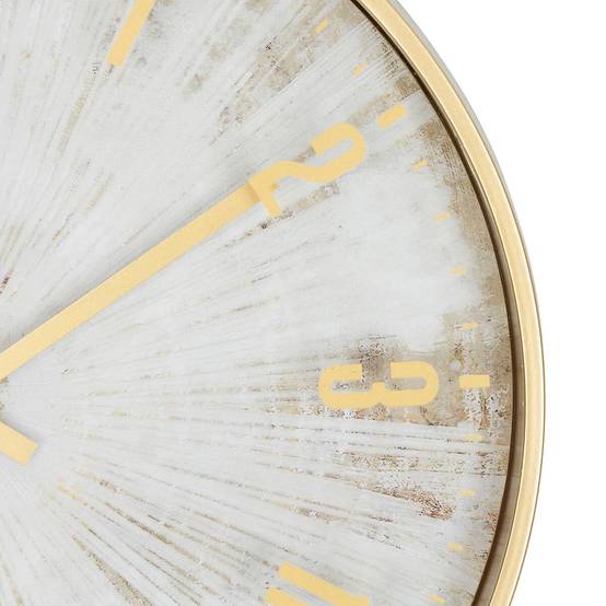 Horloge Murale Design "Izzie" 30cm Doré - Image 2