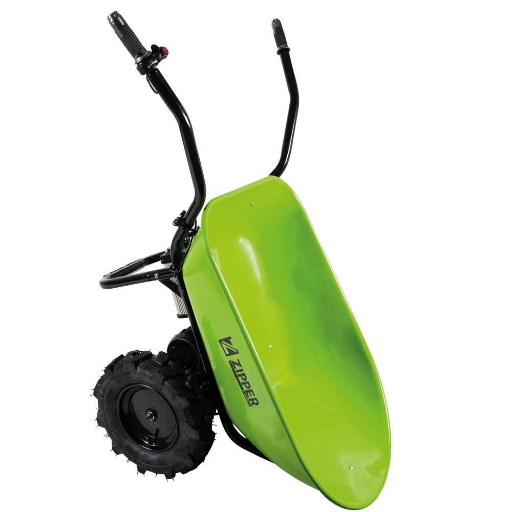Brouette électrique (li-ion batterie) - 100 L/ 260 kg - 350 W - livrée avec batterie Zipper - Image 2