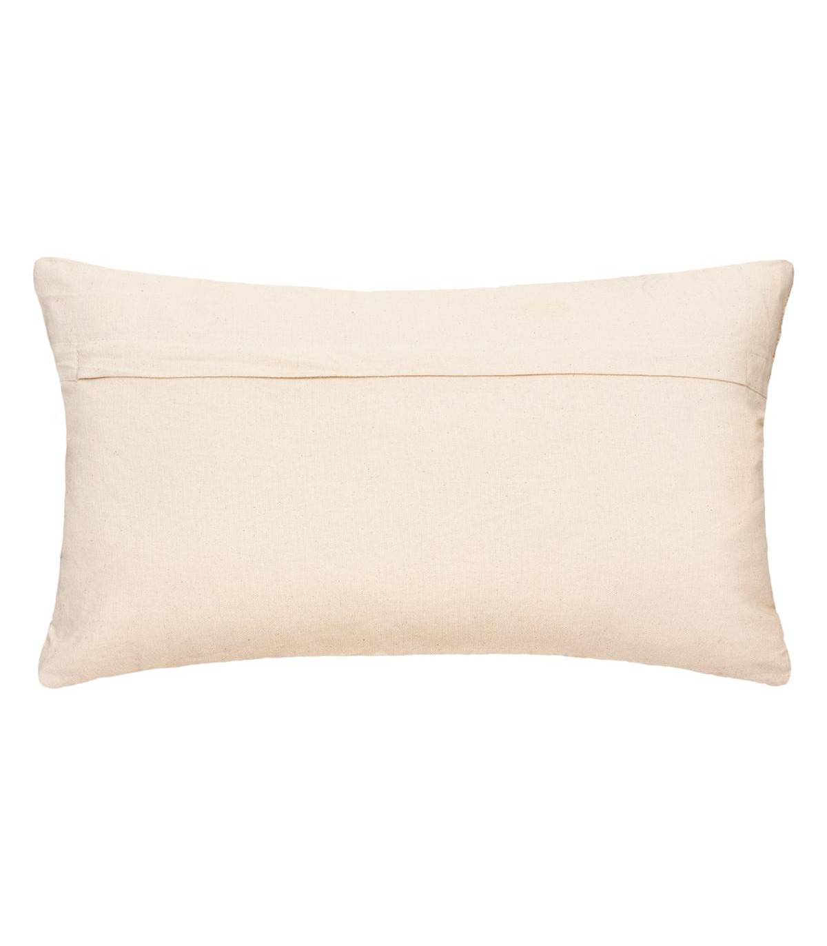Coussin déhoussable Jacquard sable 30 x 50 cm - Image 4
