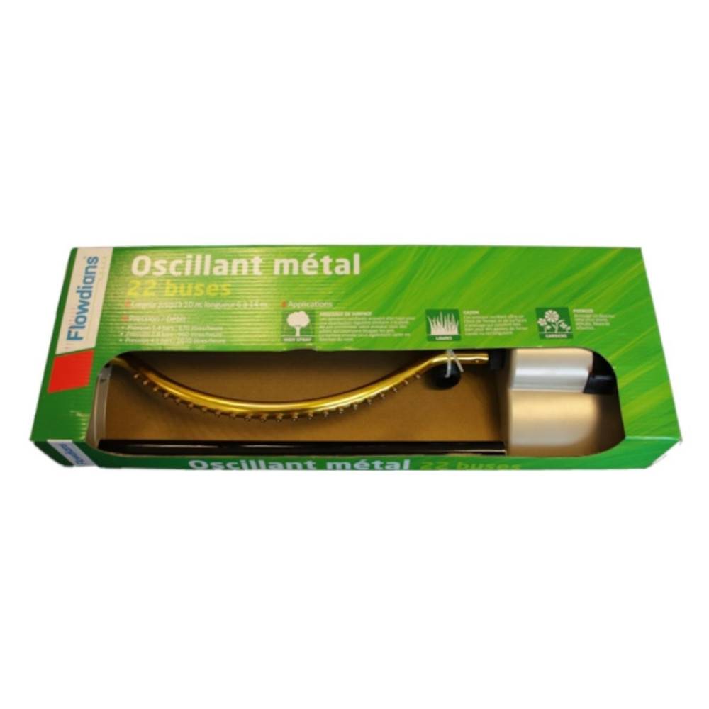 Flowdians - Arroseur oscillant métal 22 buses - Image 4