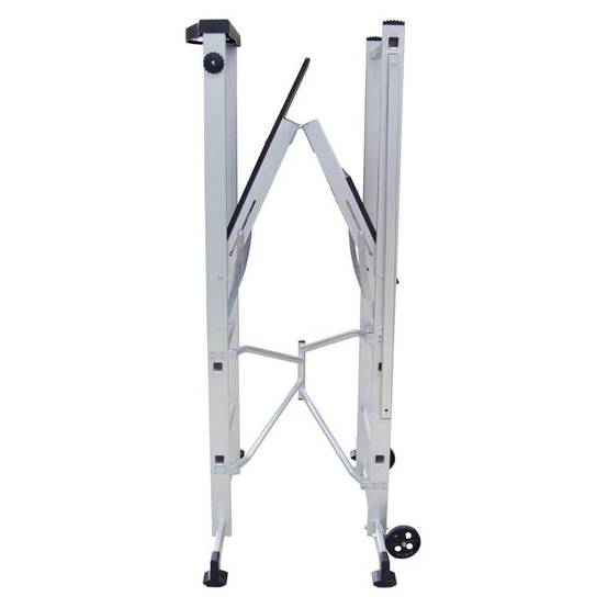 Echafaudage roulant pliable - Hauteur travail 3m - Plateforme en bois - EURO VANADIUM - Image 2