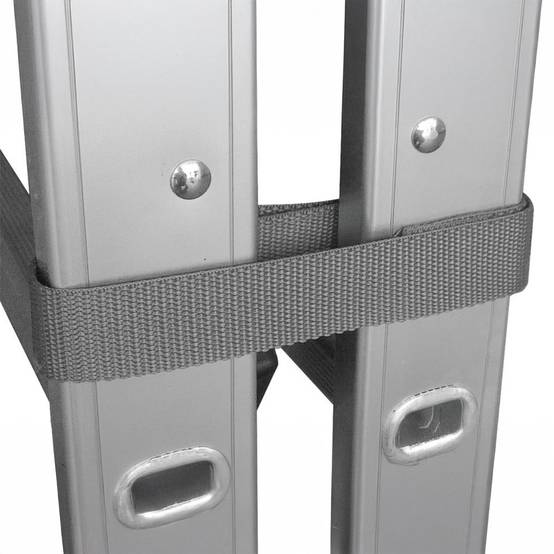 Echafaudage roulant pliable - Hauteur travail 3m - Plateforme en bois - EURO VANADIUM - Image 5