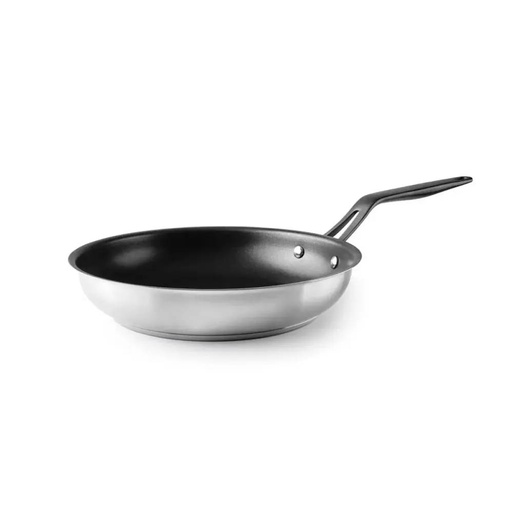 Poêle Origin anti-adhérente en acier inoxydable - Ø26cm - Tous système et four Lacor - Image 1