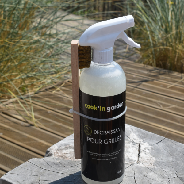 Cook in Garden - Nettoyant dégraissant 750 ml avec brosse pour grille de barbecue Cook’in Garden - Image 3