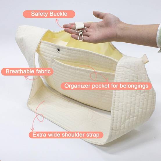 Sac de transport pour chat et chien - Capacité de charge jusqu'à 9 kg - Sangle de sécurité intégrée - Respirant et léger - Petit - Living123 - Image 2