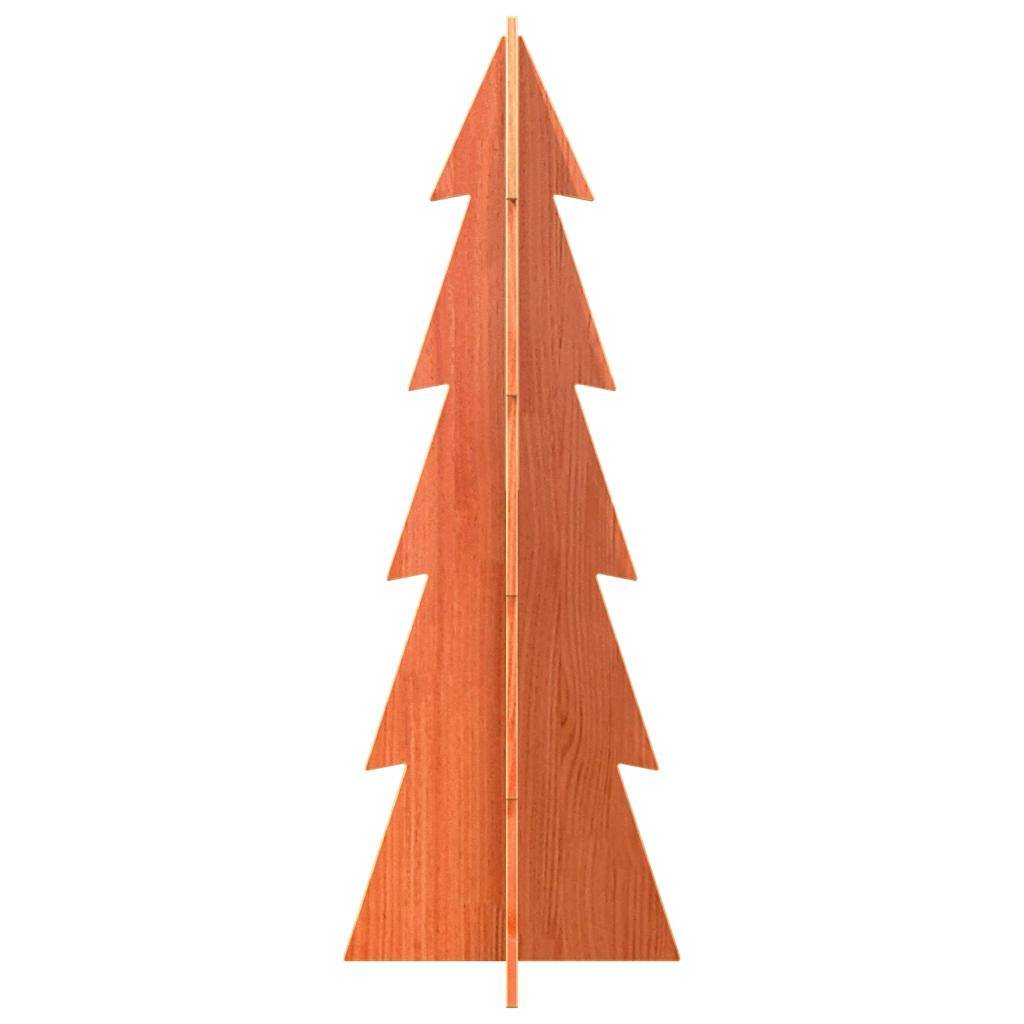Grand Sapin de Noël en Bois Rustique Décoration Chalet Intérieur 112 cm – ComfortXL Outdoor Living - Image 4