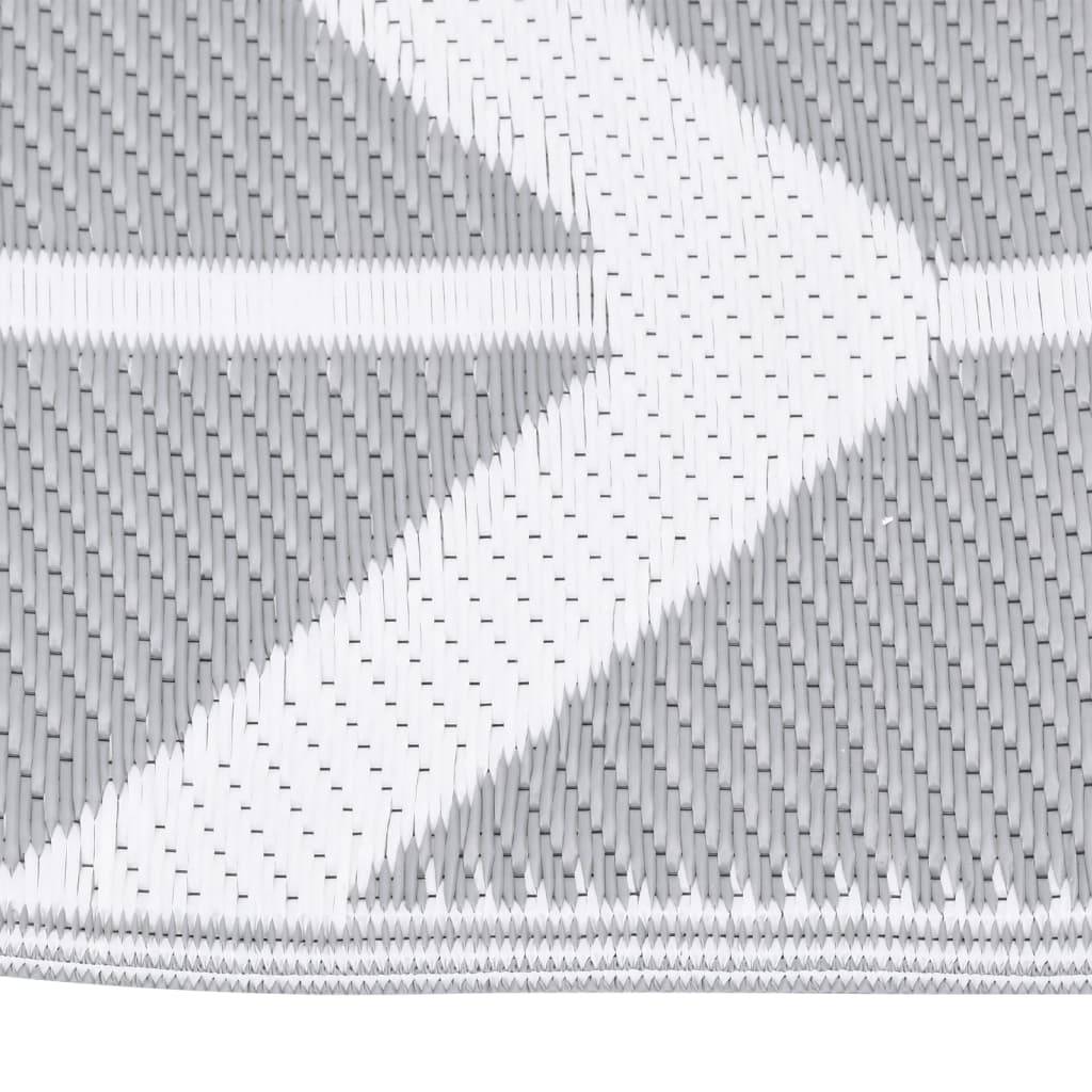 ComfortXL - Grand Tapis d'Extérieur Polypropylène Tissé pour Salon de Jardin Gris 160x230 cm – ComfortXL Outdoor Living - Image 3