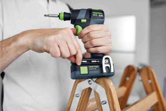 Perceuse-visseuse sans fil TXS 18 C 3,0-Set - FESTOOL - avec 2 batteries 18V 3.0Ah - chargeur - Systainer - 576896 - Image 9