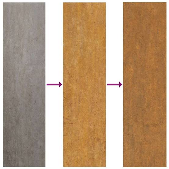 Portail de Jardin Épuré Acier Corten Robuste et Verrouillable pour Clôture Extérieure Brun Rouille 110x105 cm – ComfortXL Outdoor Living - Image 9