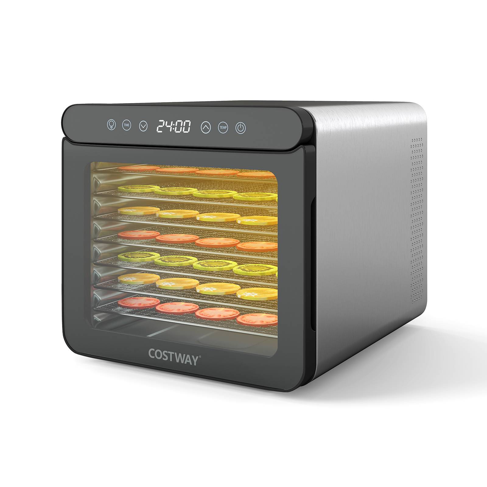 Déshydrateur 6 grands plateaux 500 W SECCO 6 Kitchen Chef Professional
