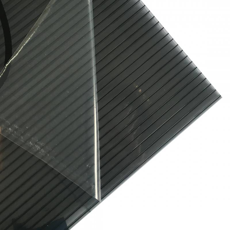 Carport autoportant 10,89 m² aluminium polycarbonate 6mm anthracite X-METAL avec kit d'ancrage - Image 3