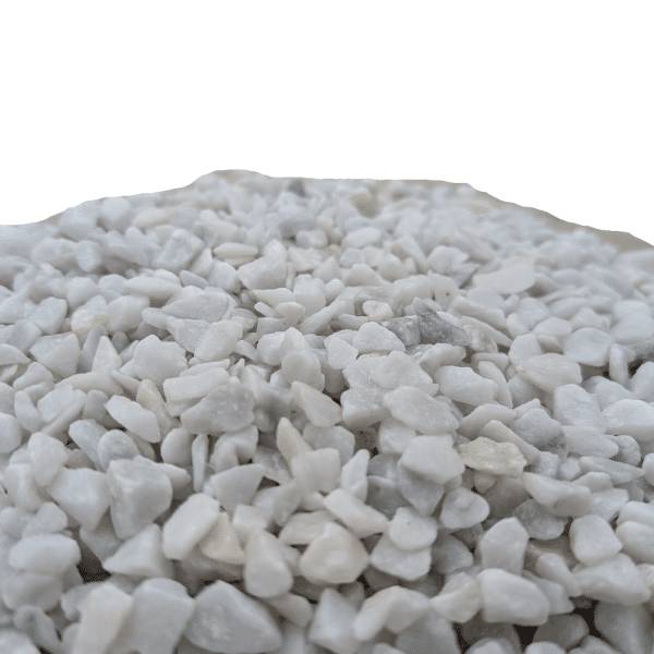 Kit allée carrossable Gravier Cristal blanc 8/12 - 120 m² - Image 1