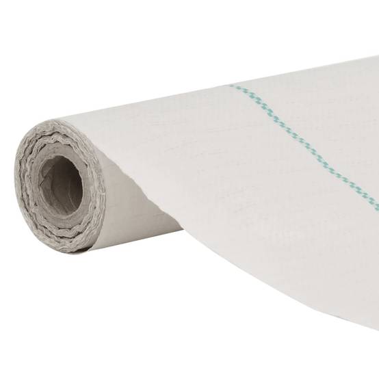 Toile de paillage Polypropylène grande largeur pour Jardin et Talus 4x25m Blanc - ComfortXL Outdoor Living - Image 3