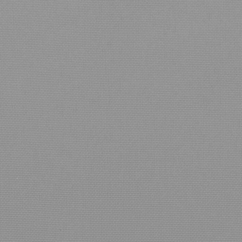 PANGIVO - Lot de 2 coussins de chaise à dossier haut tissu oxford gris 120 x 50 x 3 cm - PANGIVO - Image 9