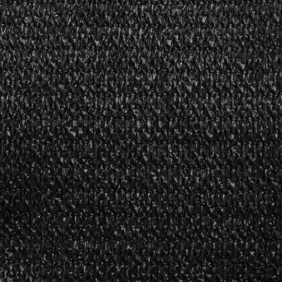 Voile d'ombrage PEHD noir 2,5 x 5 m 160 g/m² - PANGIVO - Image 9