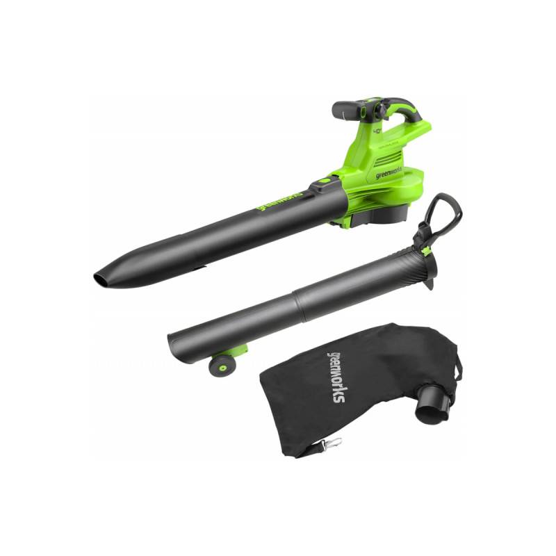 Greenworks - Aspirateur/Souffleur Brushless 40V GREENWORKS - Sans batterie ni chargeur - GD40BVII - Image 1