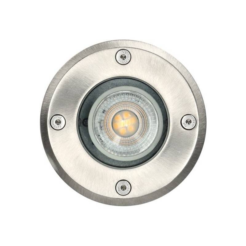 Spot encastrable Extérieur rond GU10 Acier Inoxydable extérieur IP65 230V 103mm - Image 5