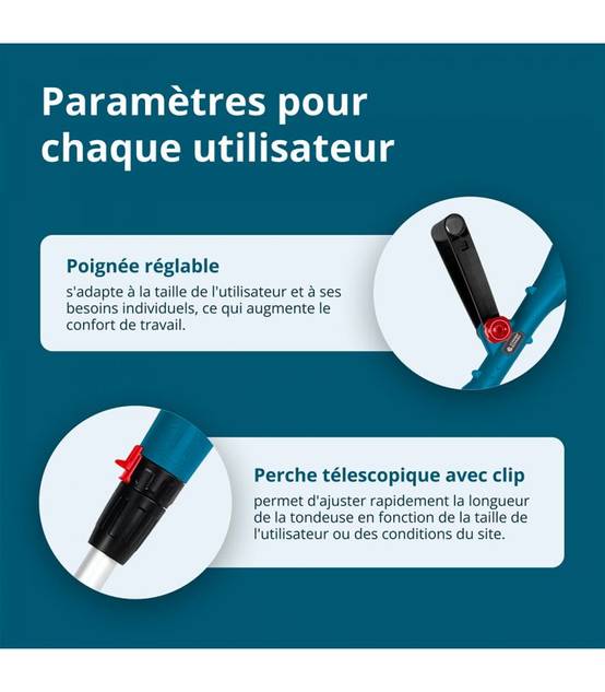 Taille-bordures multifonctions sans fil Könner & Söhnen KS MFT-20V - Image 6