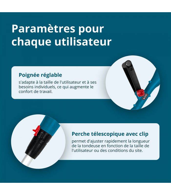 Taille-bordures multifonctions sans fil Könner & Söhnen KS MFT-20V - Image 6