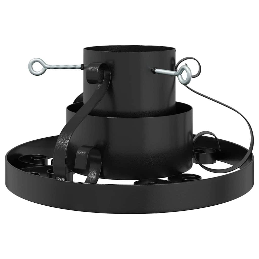 Vidaxl - Pied de Sapin de Noël Noir 40 x 40 x 21 cm Acier vidaXL 42019192 - Image 2