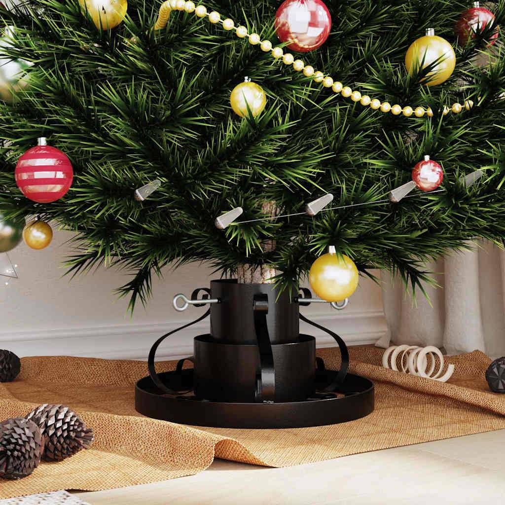 Vidaxl - Pied de Sapin de Noël Noir 40 x 40 x 21 cm Acier vidaXL 42019192 - Image 5