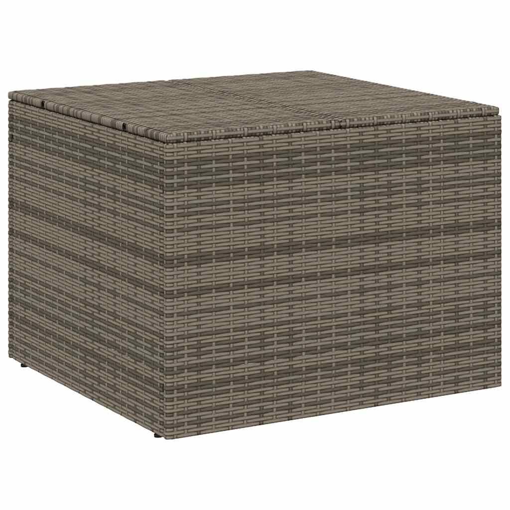 PANGIVO - Coffre de jardin résine tressée gris 80 x 75 x 59 cm - PANGIVO - Image 2