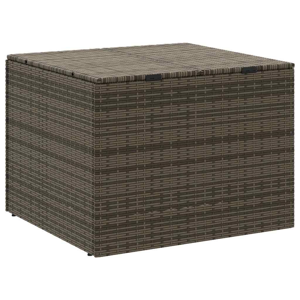 PANGIVO - Coffre de jardin résine tressée gris 80 x 75 x 59 cm - PANGIVO - Image 6