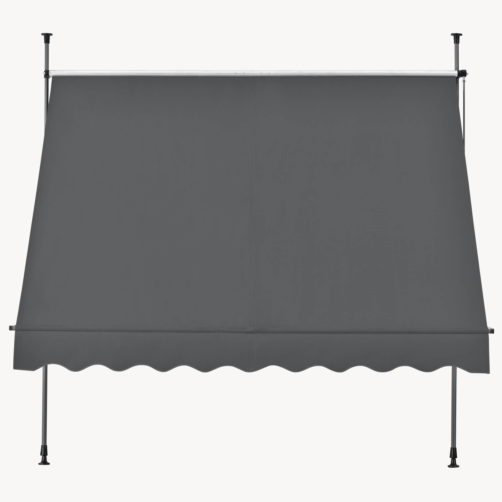 Pro.Tec - Store Banne Manuel Auvent Téléscopique 350 x 120 x 220-309 cm Gris [pro.tec] - Image 8