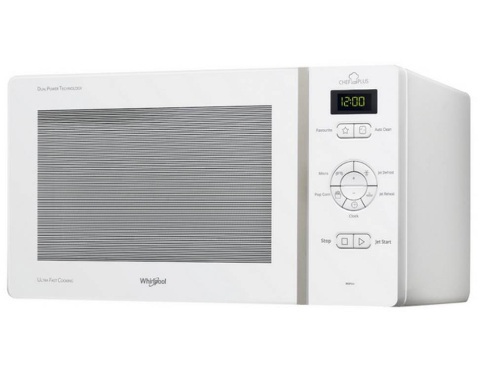 Micro-ondes solo 25l 800w blanc MCP341WH Whirlpool