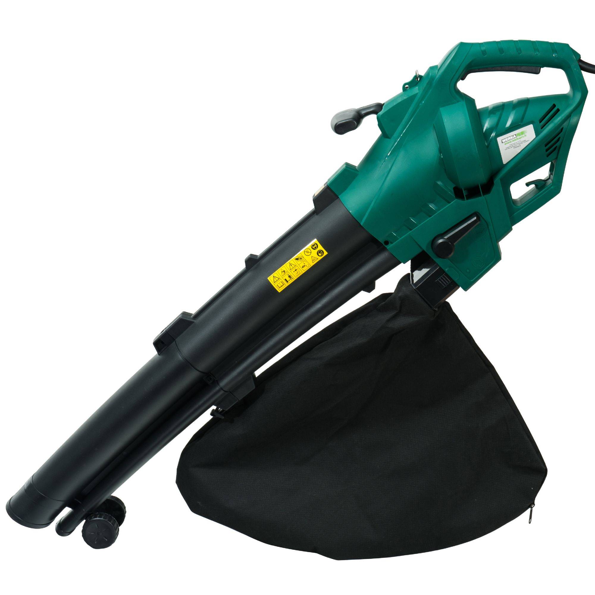 Aspirateur souffleur broyeur  de feuilles WERKA PRO 3000w - Image 2