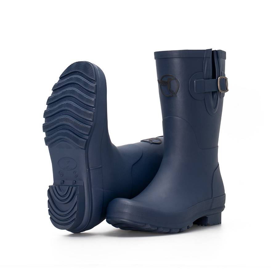 Rouchette - IDOL Wellies Short Navy Rouchette - Image 2