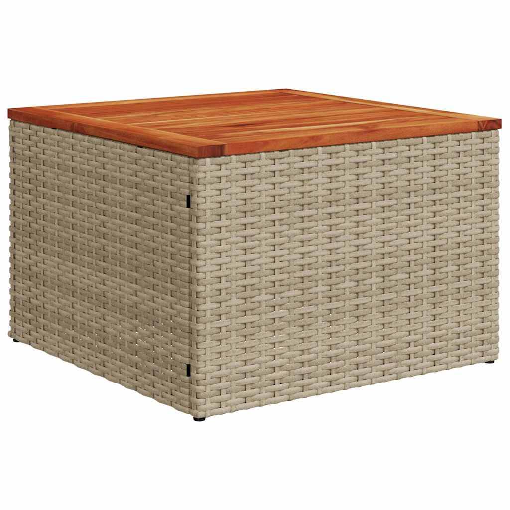 ComfortXL - Salon de jardin d'angle 9 pièces poly rotin avec rangement pratique intégré pour patio et jardin Beige – ComfortXL Outdoor Living - Image 5