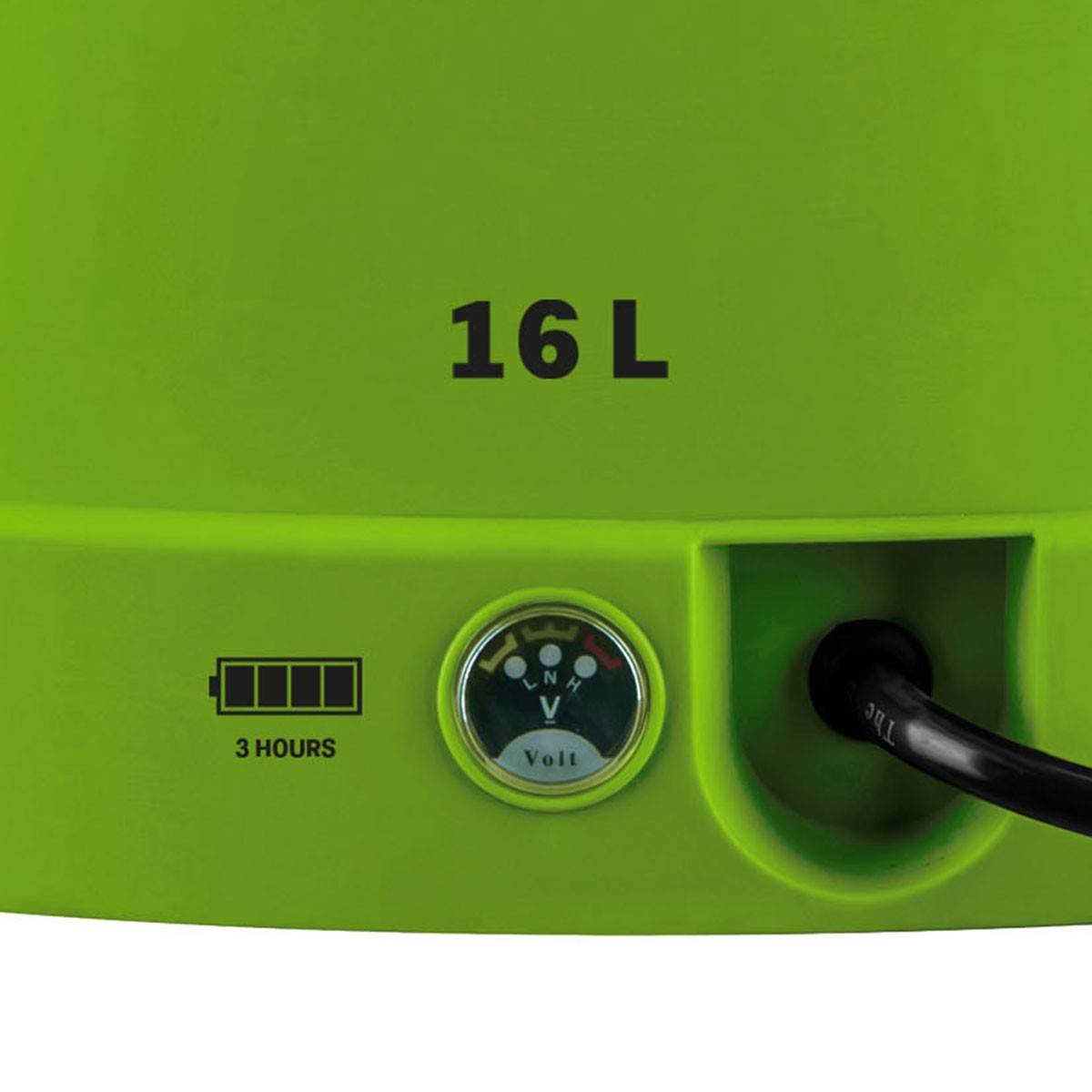 Pulvérisateur electrique à batterie 16L 12V 8Ah Pression 6 bar Itools Lance Inox + Accessoires - Image 4