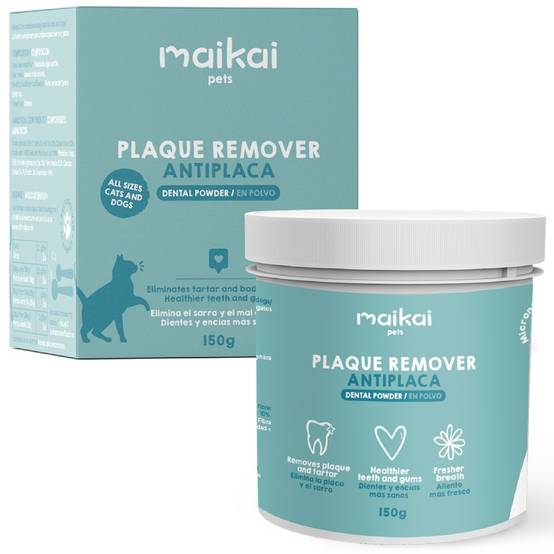 Mauvaise Haleine et soin bucal pour Chien et Chat (150g) - Plaque Remover - MAIKAI - Image 1
