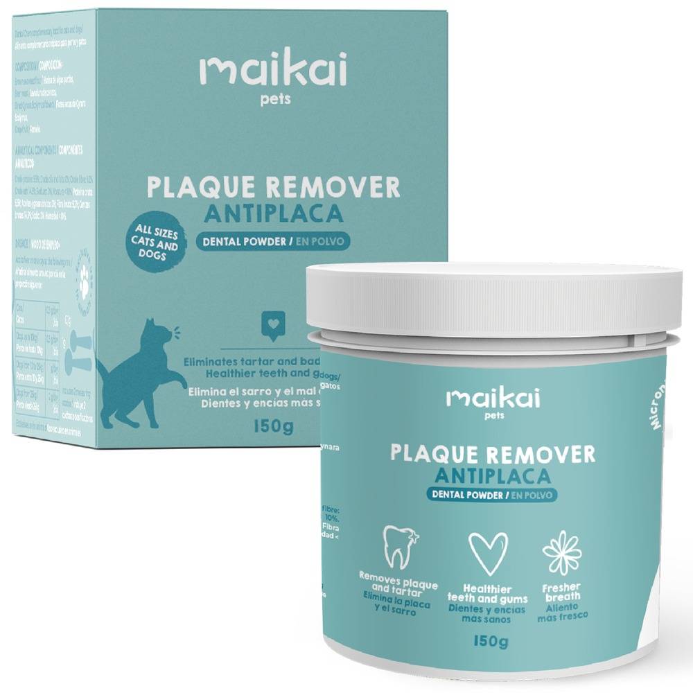 Mauvaise Haleine et soin bucal pour Chien et Chat (150g) - Plaque Remover - MAIKAI - Image 1