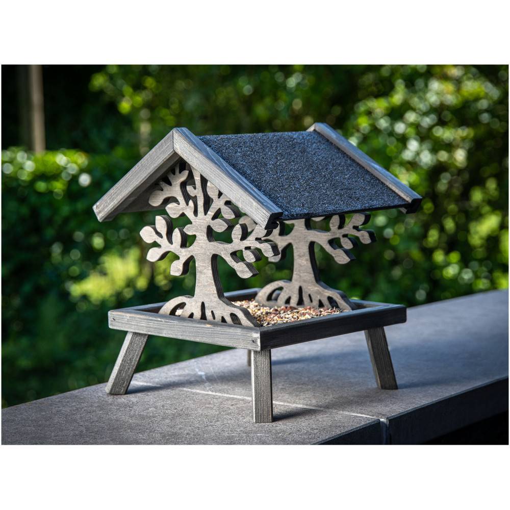 animallparadise - Mangeoire en bois MAGIC 46 X 50 X 35 cm, pour oiseaux - Image 3