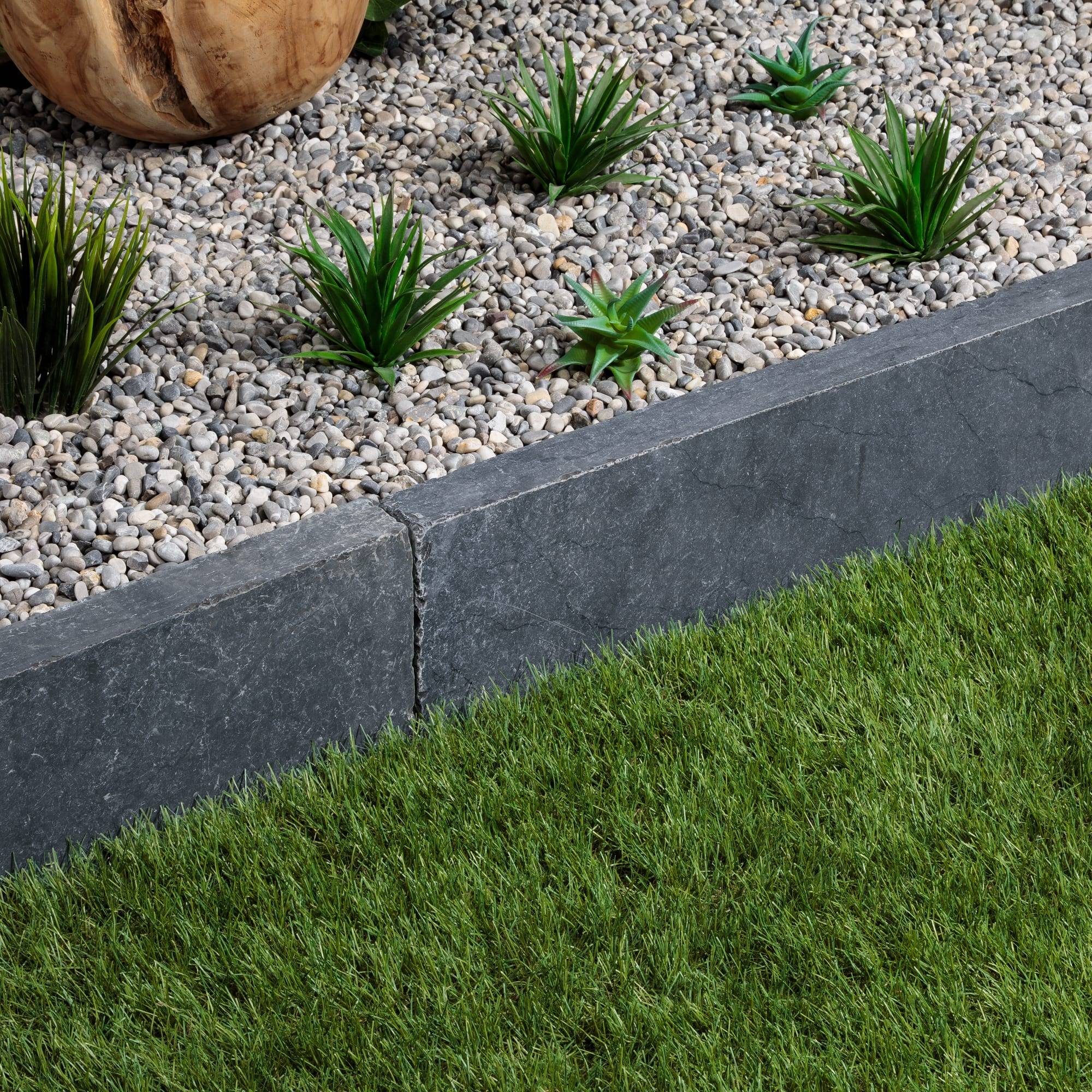 RO'MA Nature - Bordure de jardin Pierre Bleue du Vietnam 100x20x5 cm (lot de 10 bordures soit 10 mètres) - RO'MA NATURE - Image 1