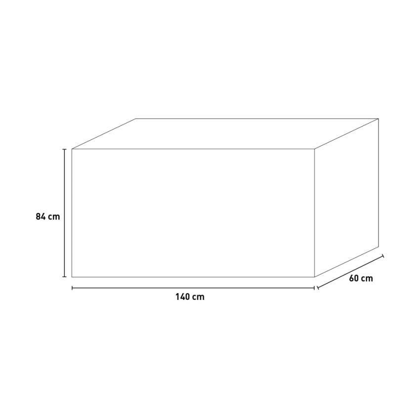Coffre-banc Jardin Résine "bogota" - 265 L - 140 X 60 X 84 Cm - Beige -habitat Et Jardin - Image 10