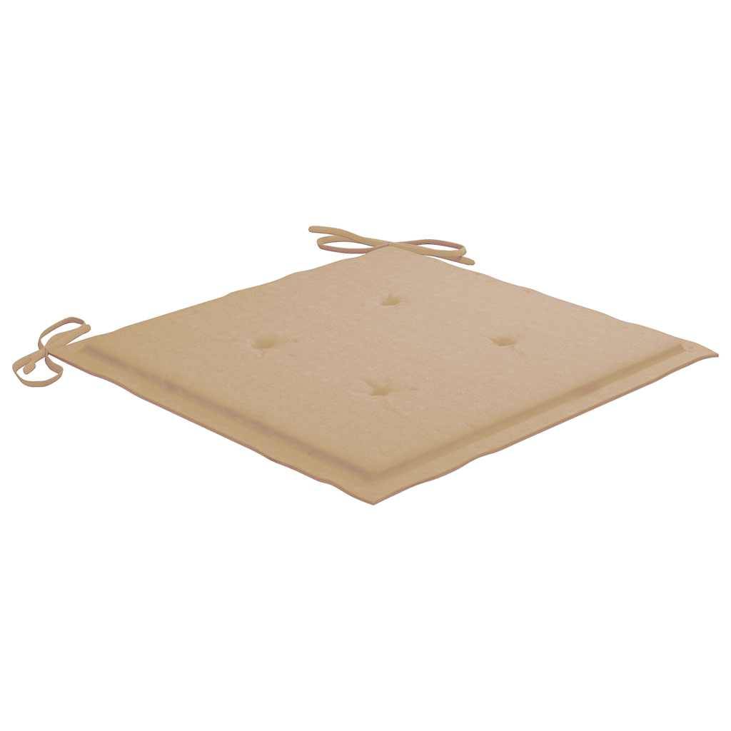 Prolenta Premium - Lot de 4 Chaise bois composite  Meindert Beige 56 X 58 X 88 cm  - P87209B - Image 7