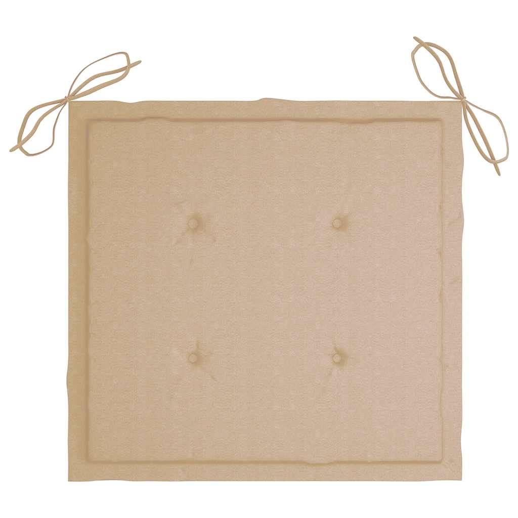 Prolenta Premium - Lot de 4 Chaise bois composite Meindert Beige 56 X 58 X 88 cm - P87209B - Image 8