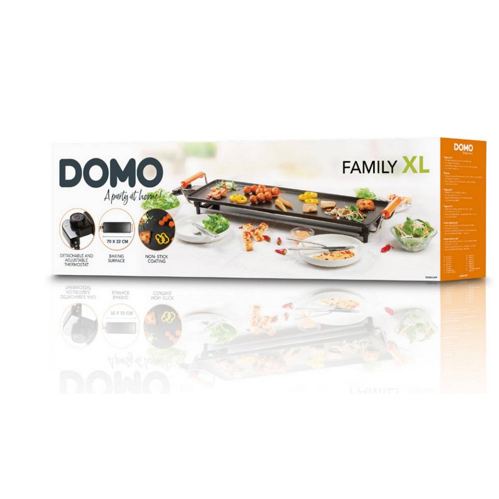 Plancha électrique 1800w 70x22cm noir DO8310TP Domo - Image 3